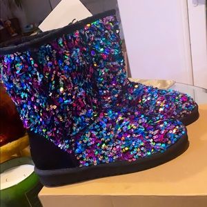 Sequin Ugg Classic